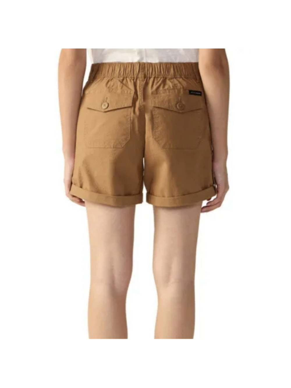 Social Standard by Sanctuary Women's Hero Utility Shorts Carmel color - Picture 3 of 5